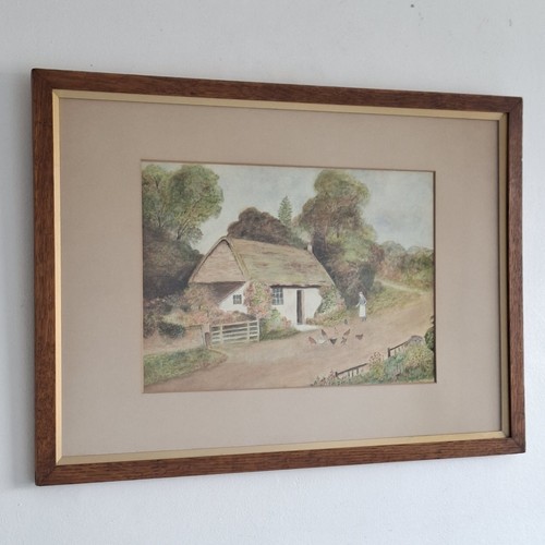 Original 1940s watercolour - 1940s,