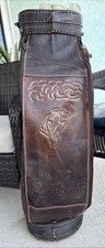 Vintage Handmade Leather Golf