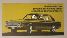 Chrysler Sunbeam Arrow Brochure c.1967 - Vogue  Rootes