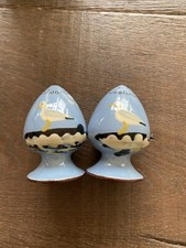 Vintage Dartmouth Pottery Seagull Ware Salt And Pepper, Mid Century  - 