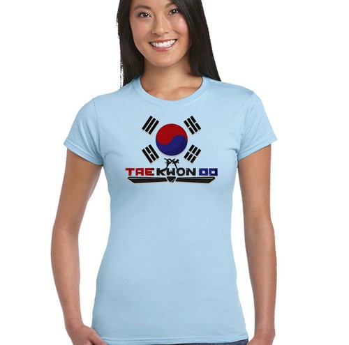 Taekwondo womens shirt belt - t-shirt,