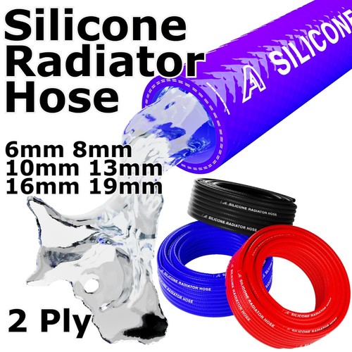 Silicone heater coolant hose - silicone, heater/coolant