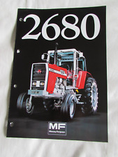 @Massey Ferguson 2680 Tractor Brochure @