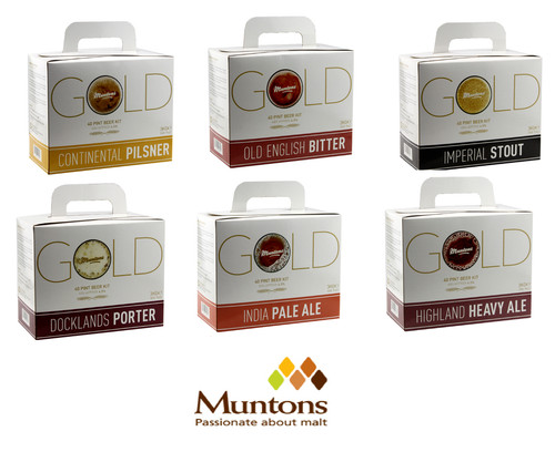 Muntons gold beer making - gold,