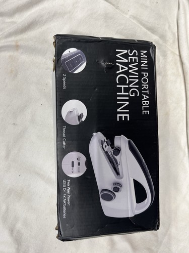 Mini portable sewing machine - sewing,