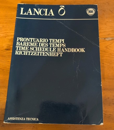 Repair time manual for lancia - repair,