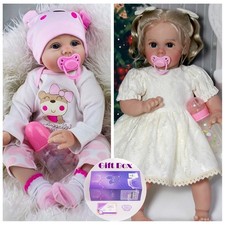 Lifelike Reborn Newborn Baby Dolls Realistic Toddler Girls Handmade Xmas Gifts