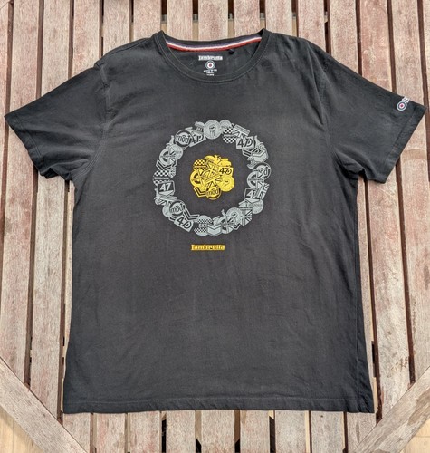 Lambretta graphic tee black - graphic,