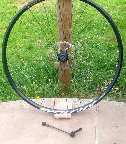 Mavic aksium rear wheel - mavic,