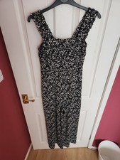 Ladies Jumpsuit Black & White
