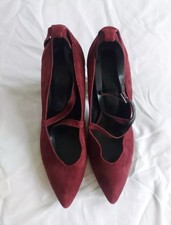 M&S STRAPPY VELVET SUEDE