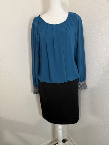 Studio dress teal blue - 6,