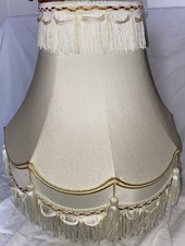 Vintage Ivory Fringed