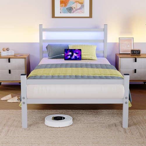 Borphom 3ft single bed frame - single,