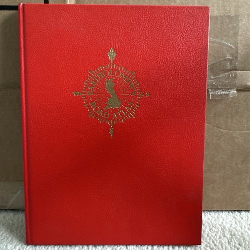 Vintage bartholomew road atlas - road,