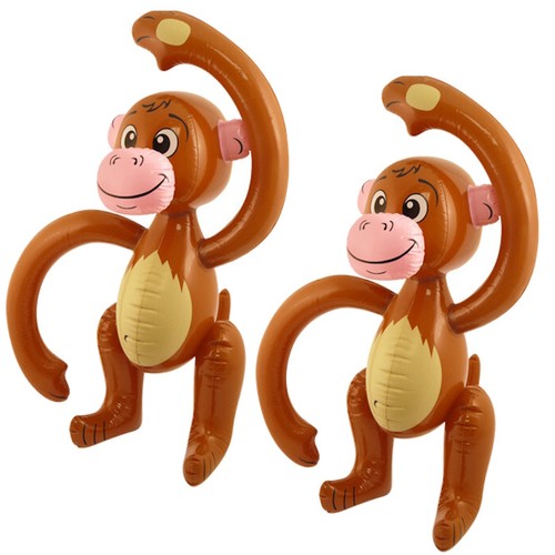 Inflatable monkey s 58cm - inflatable, monkey's