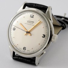 VINTAGE TISSOT STEEL SCREWDOWN