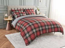 Scottish Tartan Check Duvet