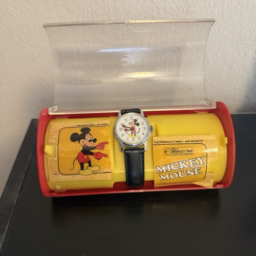 Mickey mouse watch vintage 70s - mouse,