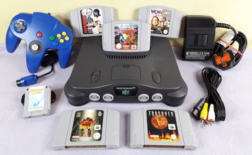 Nintendo n64 console bundle - 64,