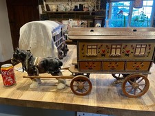 english gypsy horse and cart