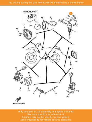 Yamaha stay stop switch - stay,,