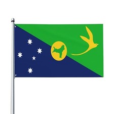 Flag of Christmas Island Flag 3x5 Feet Patio Garden Lawn Decoration Banner