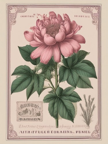Vintage botanical - botanical,