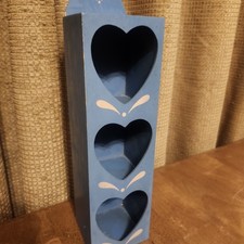 Vintage Wooden Heart Trinket