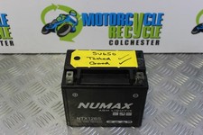 Suzuki SV 650 S Battery NTX12BS YTX12BS Numax 2007 to 2012 SV650 SV650S B118