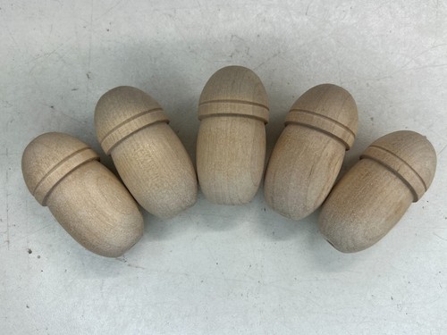 Rustic wooden acorn pulls - rustic,