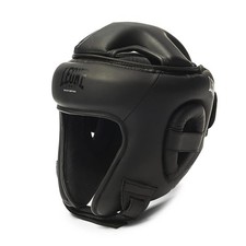 Leone 1947 Boxing Head Guard, Black Edition CS431 - Size L