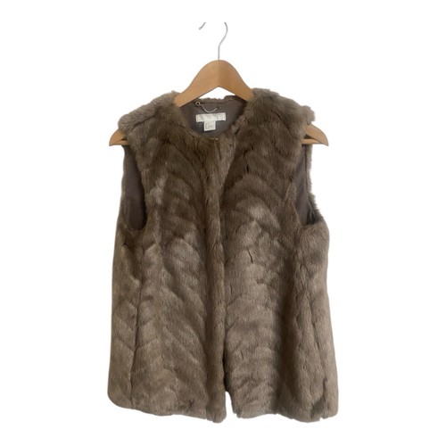 Fawn brown faux fur - faux,