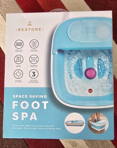 Restore space saving foot spa - saving,