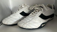 LONSDALE Camden White Lace-Up Trainers Men's - UK 8 / EUR 42 / USA 9 / 26.5cms