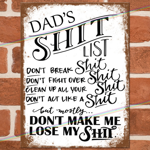 Dads list funny metal - funny,