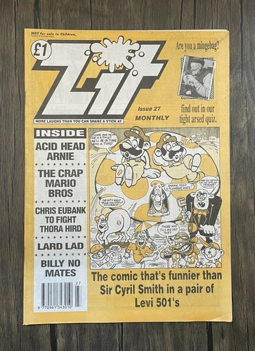 Bagged zit comic 1990s - -,