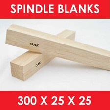 WOODTURNING SPINDLE  BLANKS - WAND BLANKS 300 X 25 X 25 CHOOSE YOUR OWN SPECIES