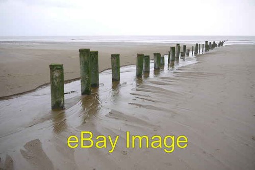 Photo 6x4 concrete boundary - photo,