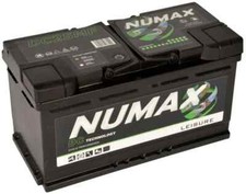 DC25MF Numax Leisure Battery 12V 105Ah Low Box Height Caravan Camper Motorhome