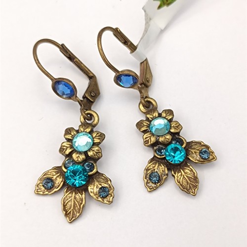 Michal negrin earrings blue - michal,