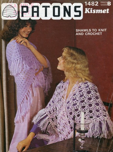 Patons 1482 lady shawls mohair - 1482,