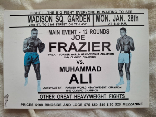 Joe frazier muhammad - muhammad, ali