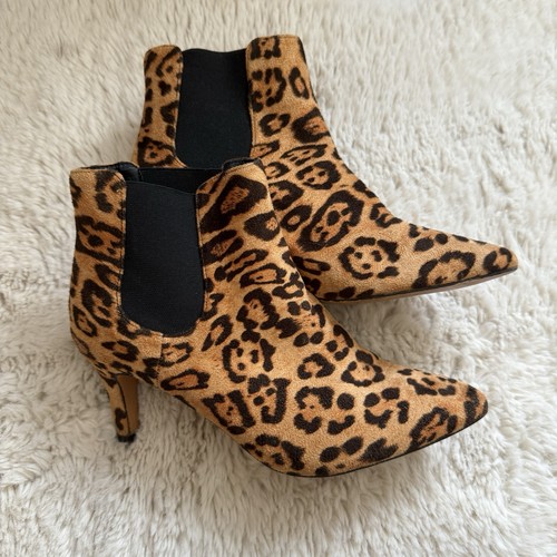 Azarey leopard print chelsea - azarey,