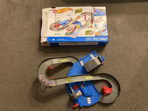 Hot wheels city speedway - city, track