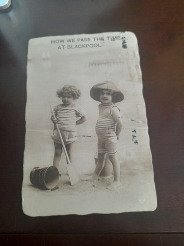 Old postcard how pass - old,
