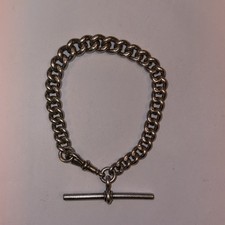 Antique sterling silver albert - antique,