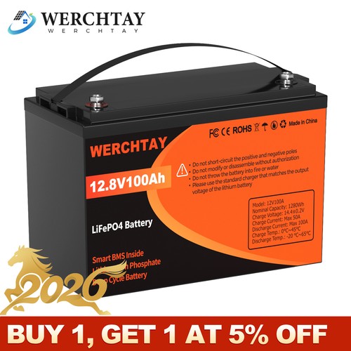 12v 100ah lifepo4 - 100ah, battery