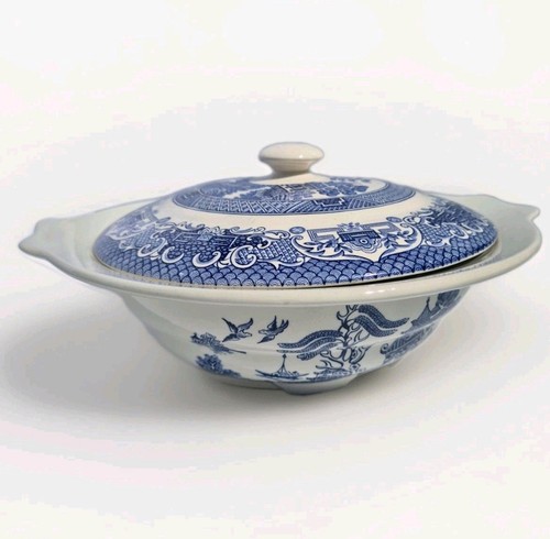 Old willow blue - willow, tureen