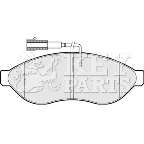 Brake pads set for fiat - brake,